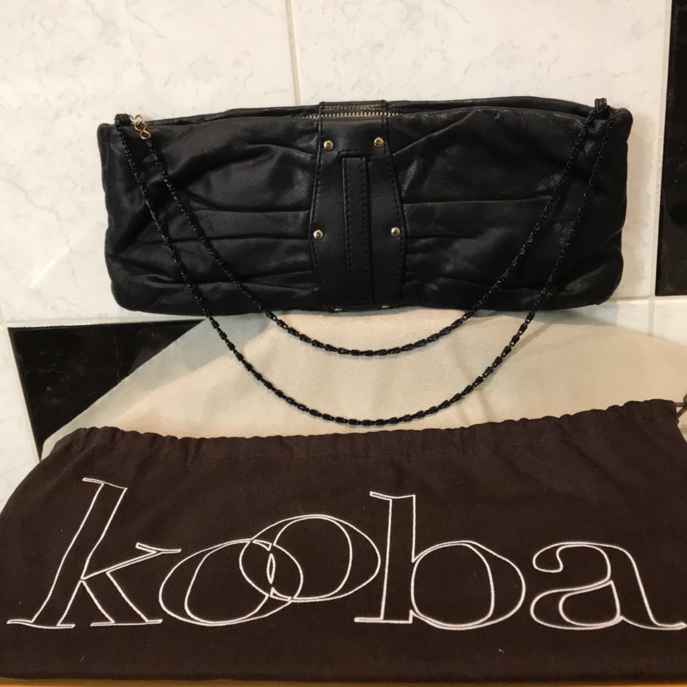 Kooba Leather Clutch